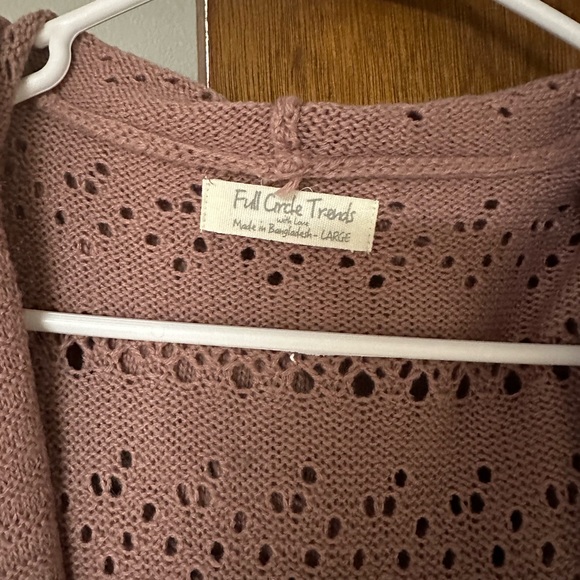 pink cardigan - Picture 2 of 2